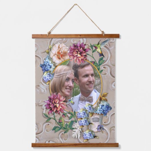 Tapisserie Suspendue L'Aquarelle Florale Victorienne-Era Hanging Tapest (Recto 2)