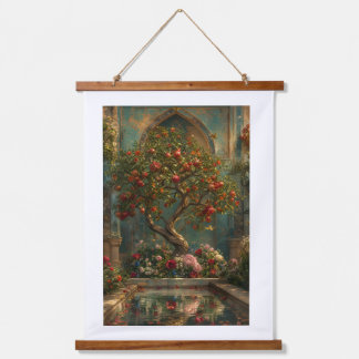 Tapisserie Suspendue L'Arbre des Secrets de Rubis