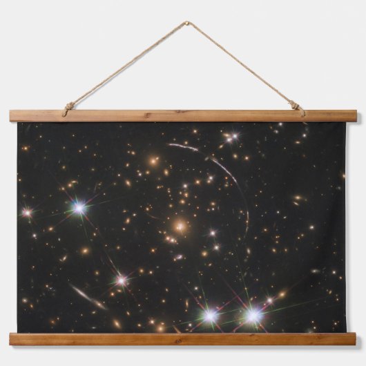 Tapisserie Suspendue L'Arc Sunburst Dans Un Gros Cluster Galaxy (Devant)