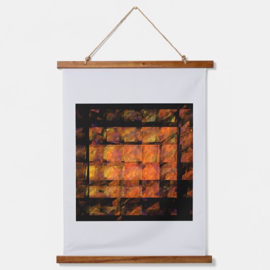 Tapisserie Suspendue L'art Abstrait au mur (Recto)