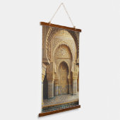 Tapisserie Suspendue L'Art de l'architecture marocaine Zellige -Wall Ar (Angulaire)