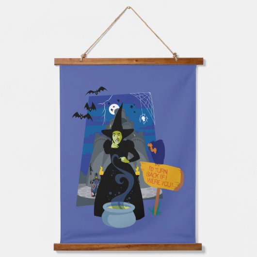 Tapisserie Suspendue L'Assistant D'Oz™ | La sorcière méchante (Recto)