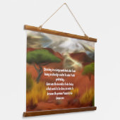 Tapisserie Suspendue L'Aube Extérieure Australienne L'Art Abstrait (Angulaire)