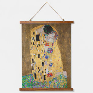 Tapisserie Suspendue Le Baiser par Gustav Klimt