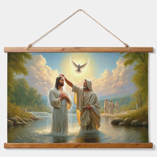 Tapisserie Suspendue Le baptisme de Jésus (Devant)