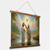 Tapisserie Suspendue Le baptisme de Jésus (Angulaire)