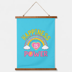 Tapisserie Suspendue Le bonheur est Power Rainbow
