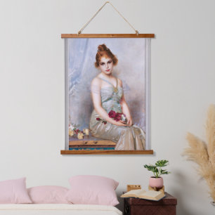 Tapisserie Suspendue Le Bouquet par Vittorio Matteo Corcos