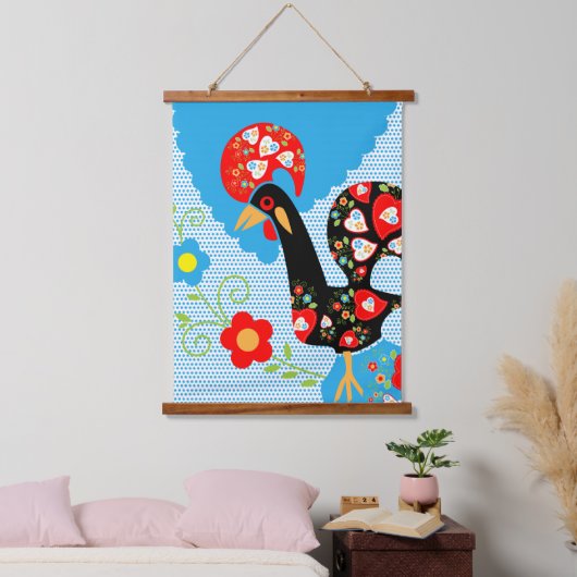 Tapisserie Suspendue Le coq portugais de Barcelos (Chambre à coucher)