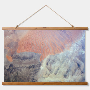 Tapisserie Suspendue Le Désert Du Sahara En Algérie, Afrique Du Nord.