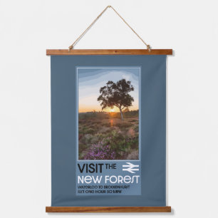 Tapisserie Suspendue Le Hampshire de la forêt Angleterre