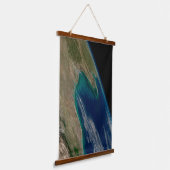 Tapisserie Suspendue Le Nord Du Golfe Du Mexique. (Angulaire)