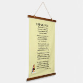 TAPISSERIE SUSPENDUE LE POÈME WEAVER (Angulaire)