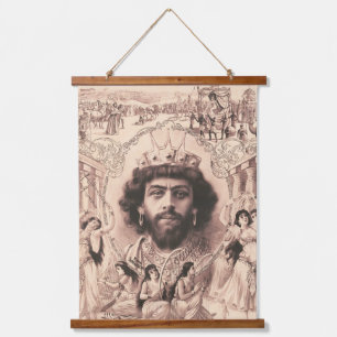 Tapisserie Suspendue Le Roi Salomon Entouré De Danseuses