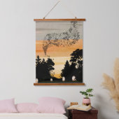 Tapisserie Suspendue Le spectacle du soir (Chambre à coucher)