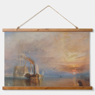 Tapisserie Suspendue Le Temeraire Tourner Sunset Seascape