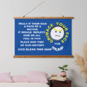 Tapisserie Suspendue Le visage d'une nation (Chambre à coucher)