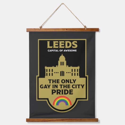 Tapisserie Suspendue Leeds Gay pride - Leeds England LGBT - (Recto)