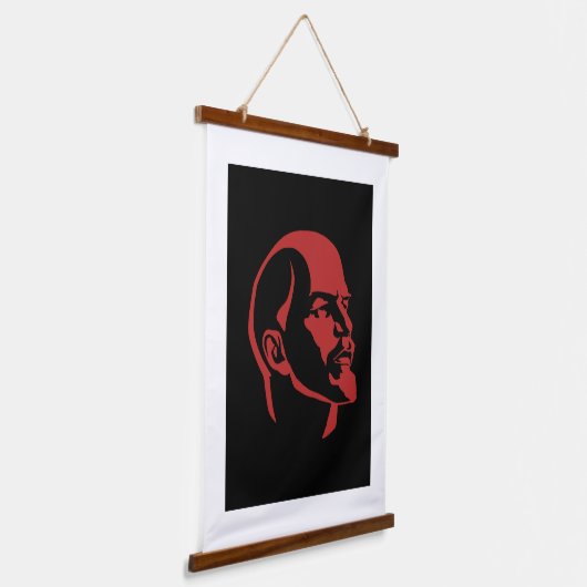Tapisserie Suspendue Lenin, USSR, CCCP, Soviet Union, Communism (Angulaire)