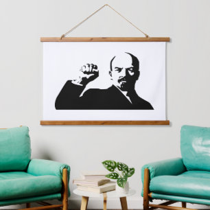 Tapisserie Suspendue Lénine, URSS, CCCP, Union soviétique, Communisme