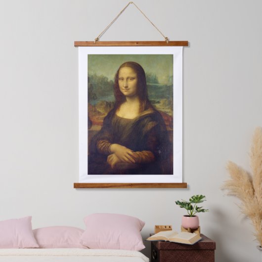 Tapisserie Suspendue Leonardo Da Vinci, Mona Lisa, La Gioconda (Chambre à coucher)