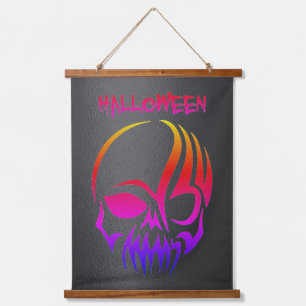 Tapisserie Suspendue L'équipe Boo Orange Halloween tenue de famille ass