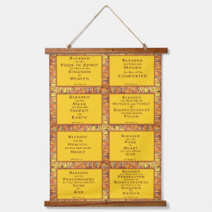 Tapisserie Suspendue Les Béatitudes du Sermon de Jésus sur le Mont