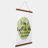 Tapisserie Suspendue les déclarations motivationnelles pour l'autogesti (Angulaire)