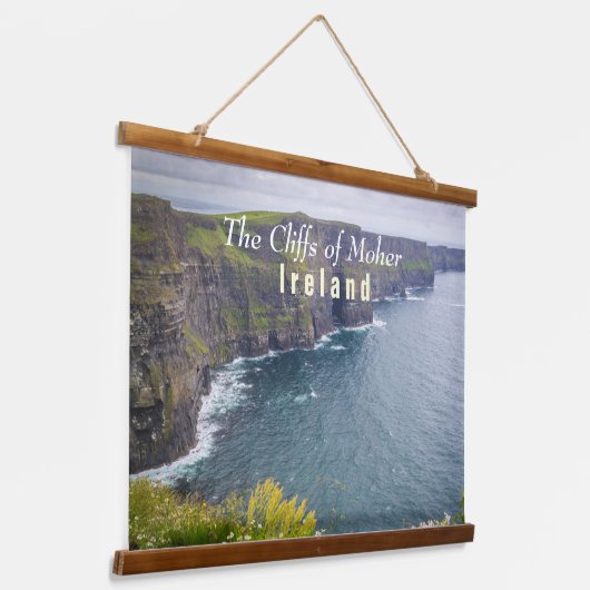 Tapisserie Suspendue Les falaises de MoherTowering Cliffs Côte d'Irland (Angulaire)