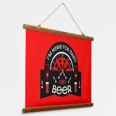 Tapisserie Suspendue Les fléchettes de pub classiques (Angulaire)