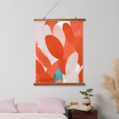 Tapisserie Suspendue Les plumes de différents oiseaux se rassemblent (Chambre à coucher)