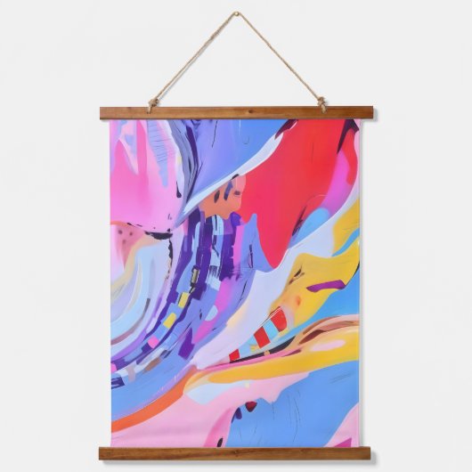 Tapisserie Suspendue Les sentiments sont devenus sauvages (Recto)