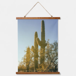 Tapisserie Suspendue Les Trois Saguaros