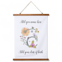 Lettre C personnalisable