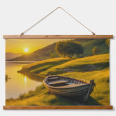 Tapisserie Suspendue Lever du matin calme (Devant)