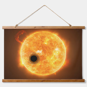 Tapisserie Suspendue L'Exoplanet Wasp-107b Est Un Géant De Gaz