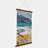 Tapisserie Suspendue Lienzo Green sea Monticelli Art (Angulaire)