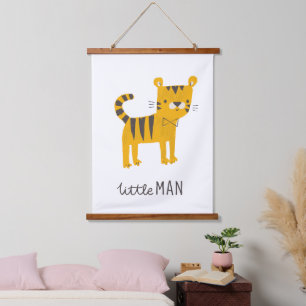 Tapisserie Suspendue Little Man Nœud Papillon Tigre
