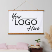 Tapisserie Suspendue Logo d'entreprise moderne (Chambre à coucher)