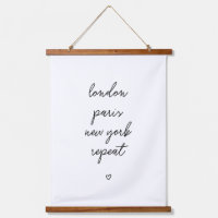 'Londres Paris New York Répéter'