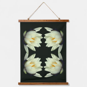 Tapisserie Suspendue Lotus Fleur de Lys Abstrait