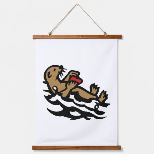 Tapisserie Suspendue Loutre de mer