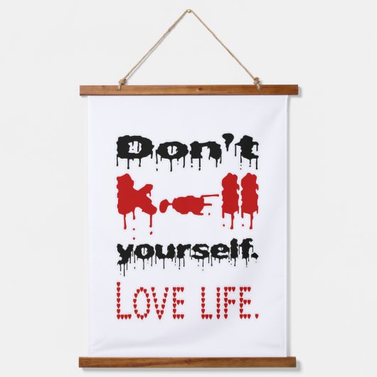 Tapisserie Suspendue Love Life (Recto)