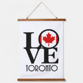 Tapisserie Suspendue LOVE Toronto (Recto)