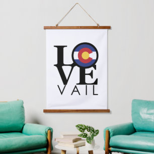 Tapisserie Suspendue LOVE Vail Colorado