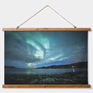Tapisserie Suspendue Lumières du Nord Norvège