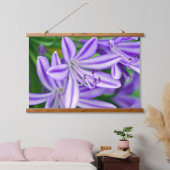 Tapisserie Suspendue Lys africain exotique (Chambre à coucher)