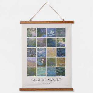 Tapisserie Suspendue Lys d'eau Claude Monet