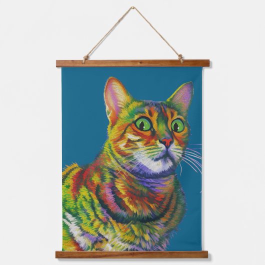 Tapisserie Suspendue Macchi Kitty incrédule (Recto)