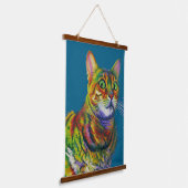 Tapisserie Suspendue Macchi Kitty incrédule (Angulaire)